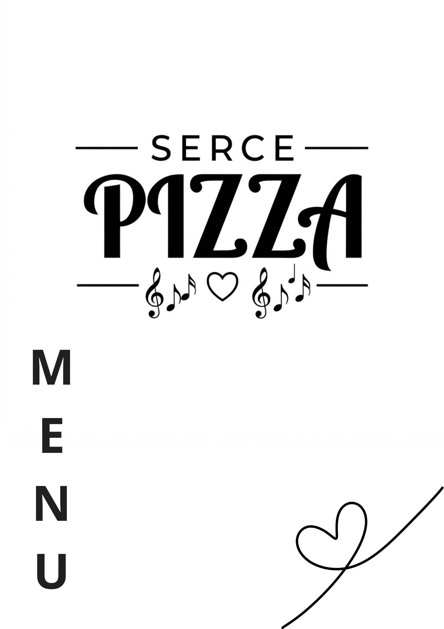 Okładka karty Serce Pizza